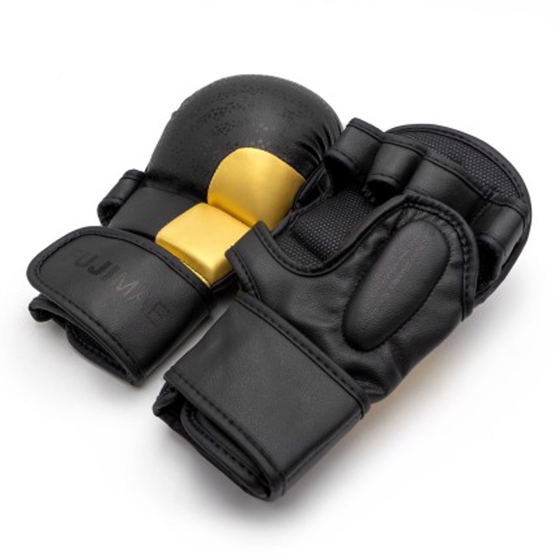 FUJIMAE MMA SPARRING 2 PRIMESKIN GLOVES - BLACK